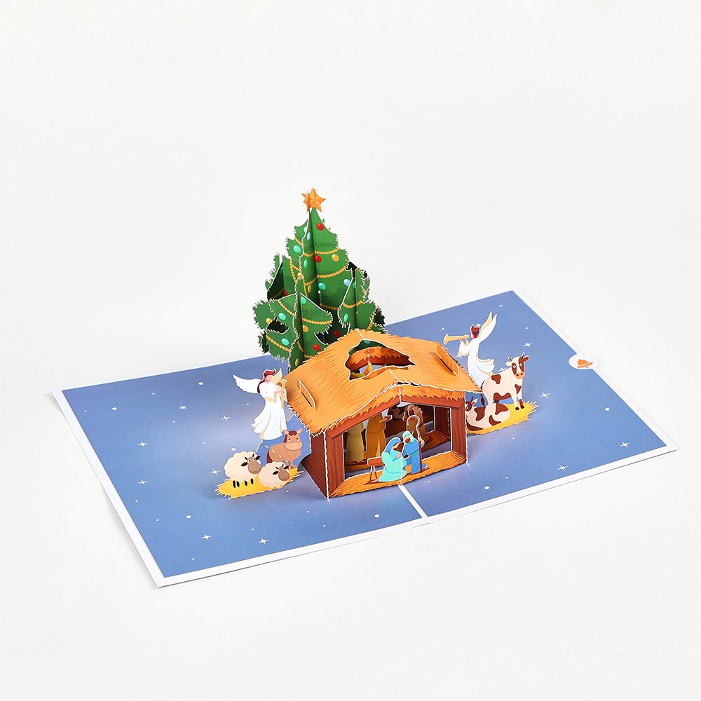 Nativity 3D Pop Up Card