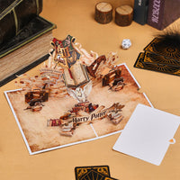 Magic Envelope Flip Pop Up Card