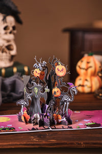 Witch Halloween Greeting Card
