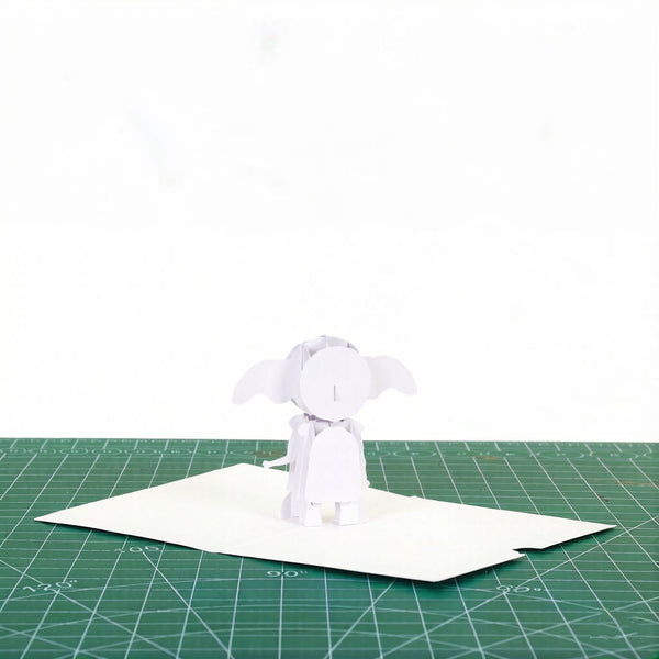 3D Pop Up Elf Character Greeting Card