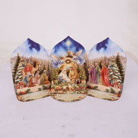 Christmas Jesus Double Door Pop Up Card