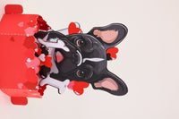 Valentine's Day French Bulldog Pop Up Card