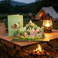 Camping Pop Up Card