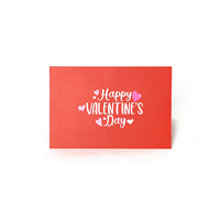 Valentine's Day 3D Pop Up Card