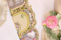 Yellow Green Spring Garden Double Door 3D Pop Up Card