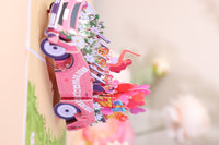 Honeymoon Wedding Car Greeting Card