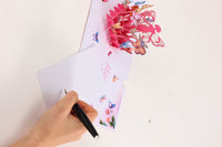 Butterfly Metamorphosis 3D Pop Up Card