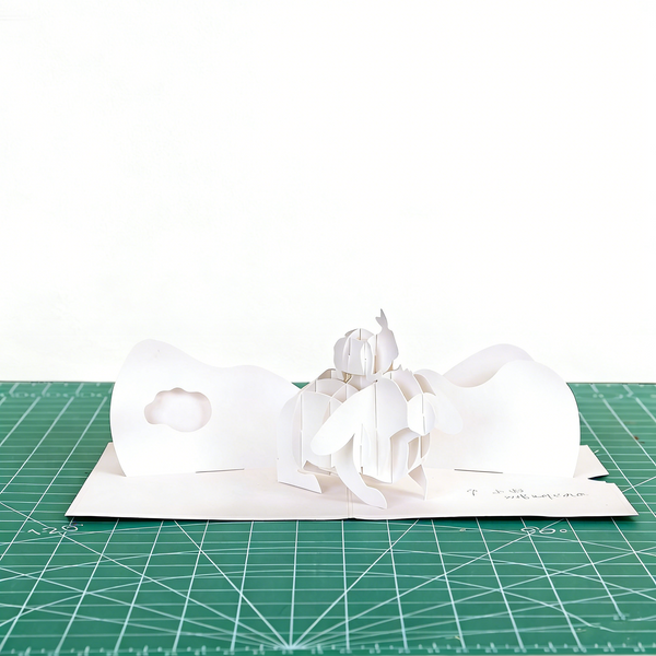 3D Pop Up Rider & Mount Character Greeting Card
