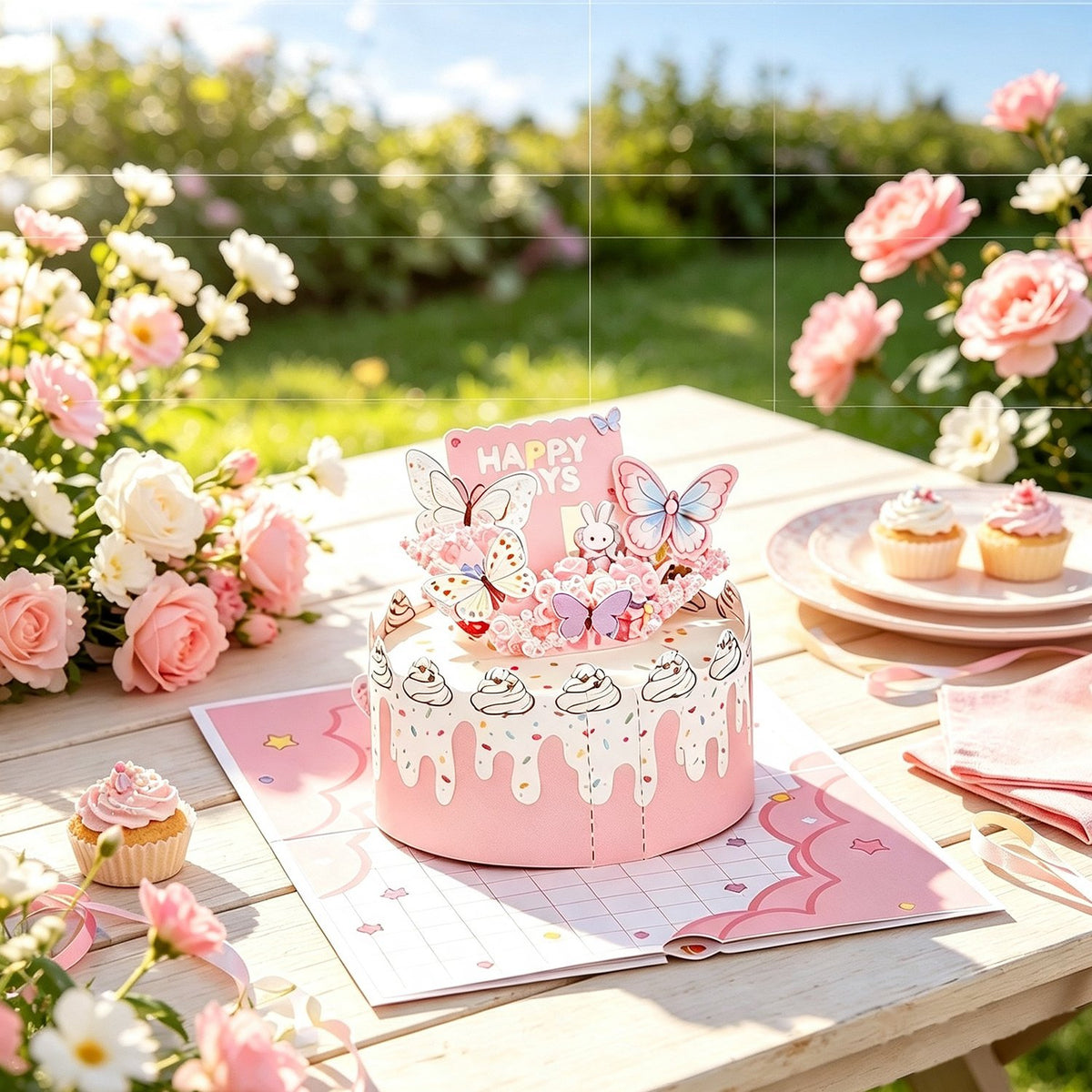 Cake 3D Pop Up Card