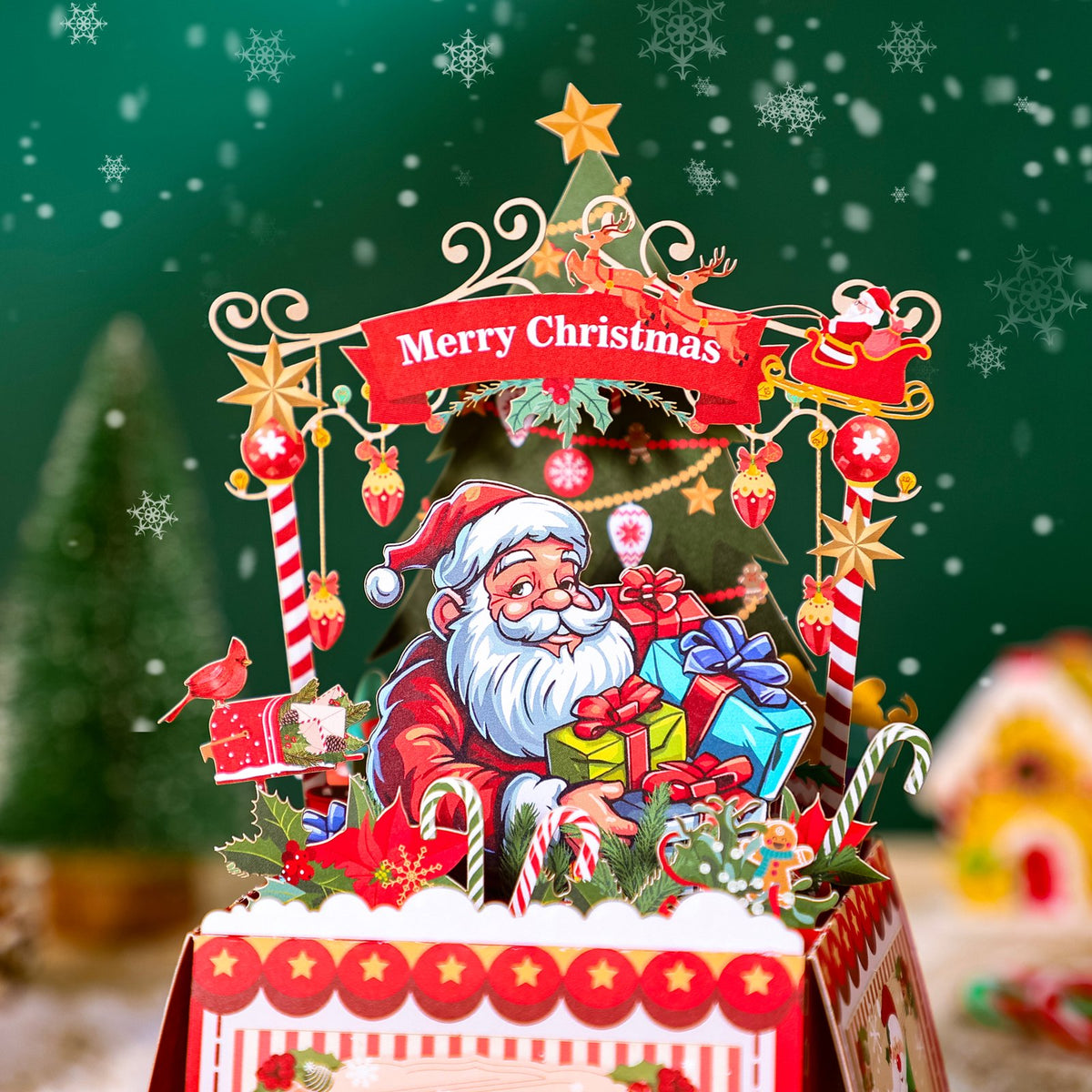 Santa Claus Box Card