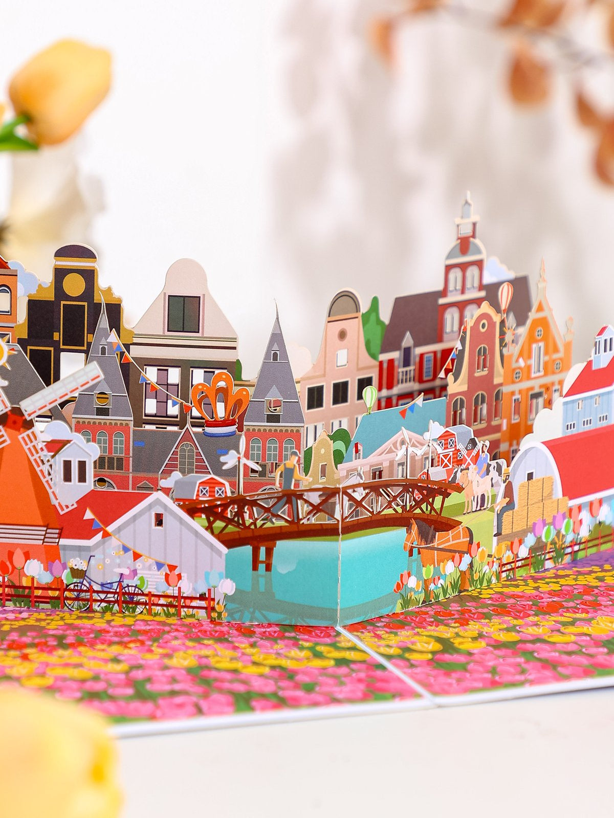 Holland City Greeting Card
