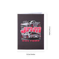 JDM Sports Car Flip Pop Up Card