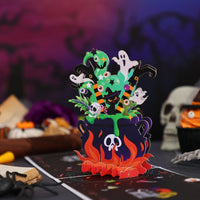 Halloween Cauldron 3D Pop Up Card