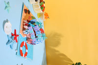 Surfing Birthday 3D Pop Up Card