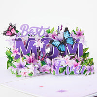 World's Best Mom Pop Up Card