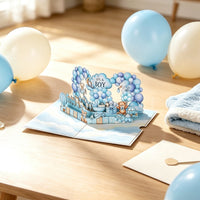 Boy 3D Pop Up Card