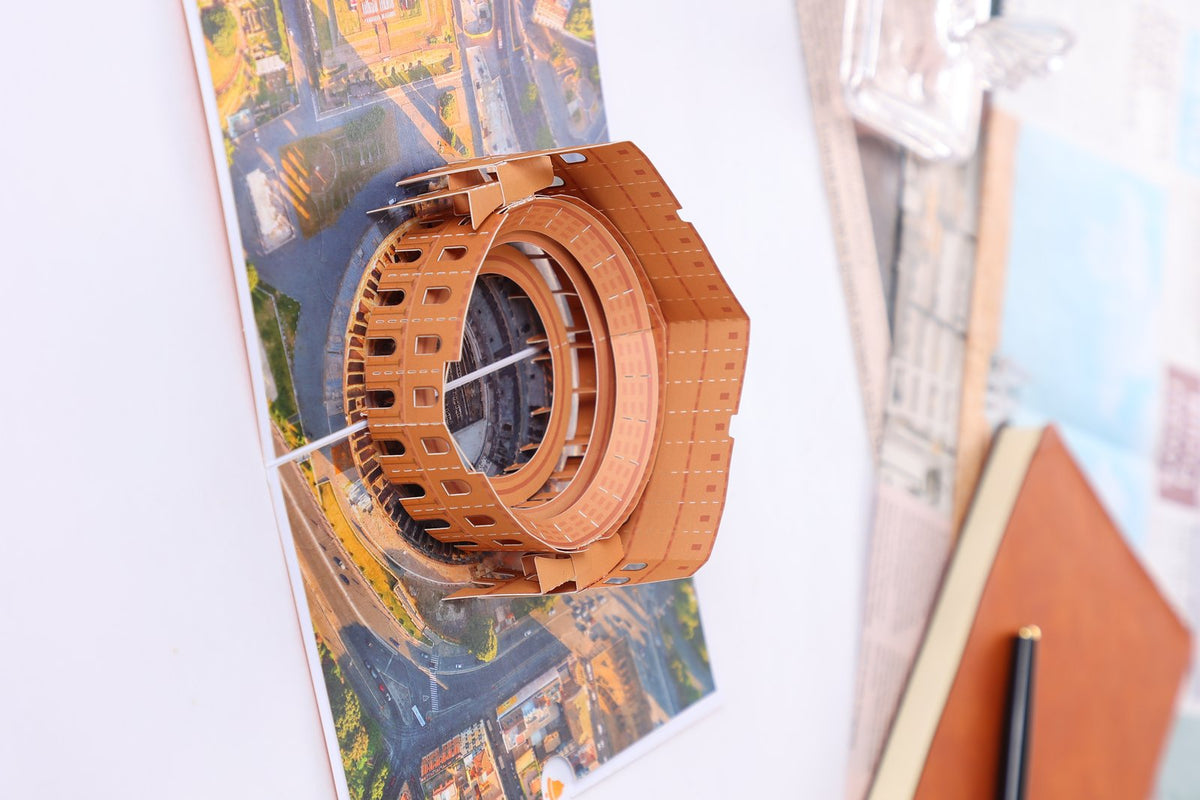 Colosseum 3D Pop Up Card