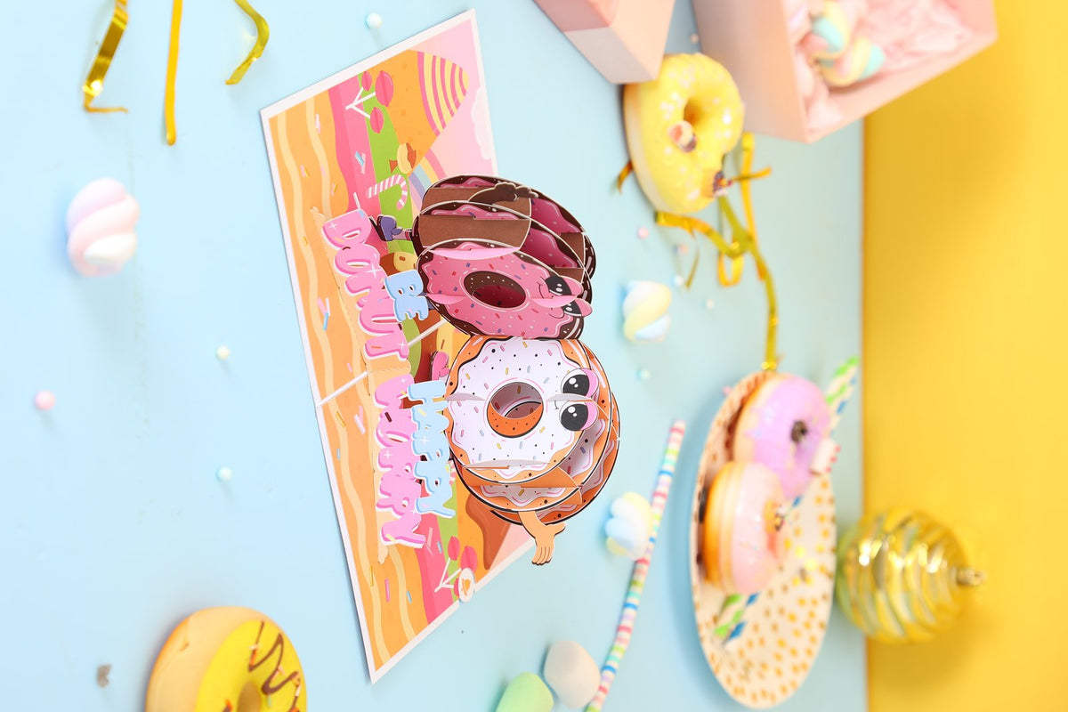 Stay Happy Donut Greeting Card