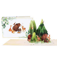Forest Animals 3D Pop Up Card