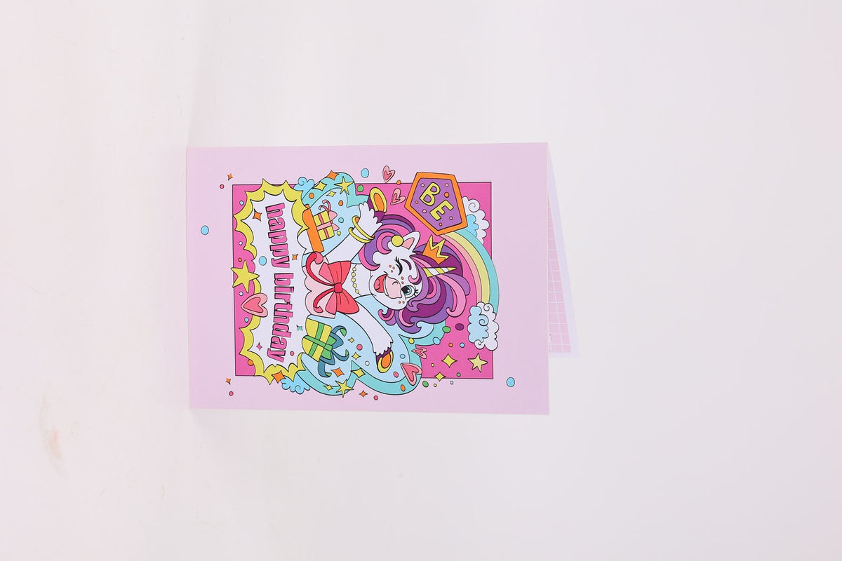 Unicorn 3D Pop Up Card