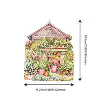 Garden Double Door 3D Pop Up Card