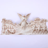 Relief Nativity Greeting Card