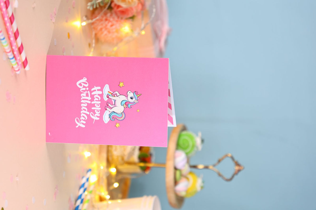 Carousel Birthday Greeting Card