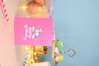 Carousel Birthday Greeting Card