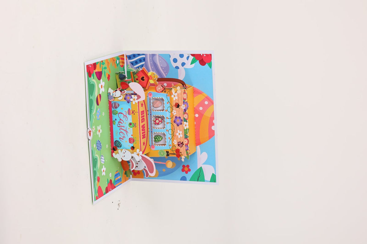 Easter Game Console Pop Up Card