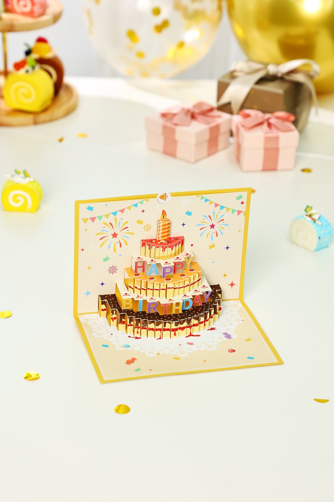 Cake 3D Pop Up Card