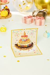Cake 3D Pop Up Card