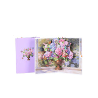Hydrangea Vase 3D Pop Up Card