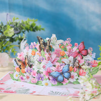 Pink Lily 3D Pop Up Card