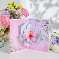 Camellia 3D Pop Up Card