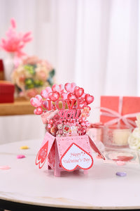 Valentine's Day Flower Box Card