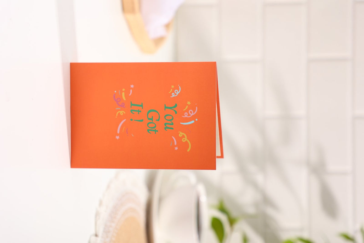 Congratulations Pop Up Card