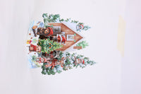 Christmas Animals Cottage 3D Pop Up Card
