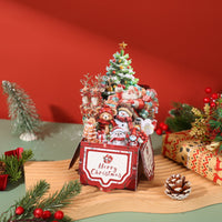 Christmas Gift Box Stack 3D Pop Up Card
