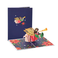 Holy Christmas Angel 3D Pop Up Card