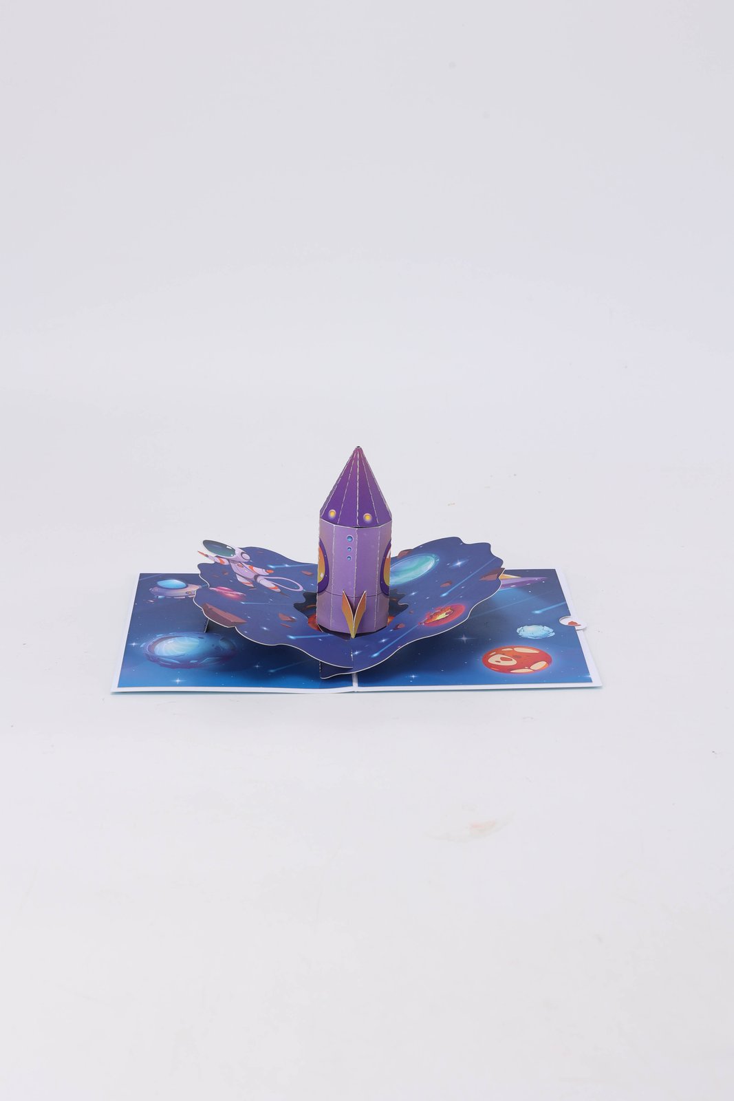 Space Rocket 3D Pop Up Card