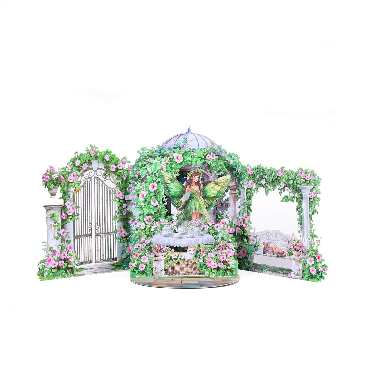 Wizard Of Oz Double Door Crescent Moon Greeting Card
