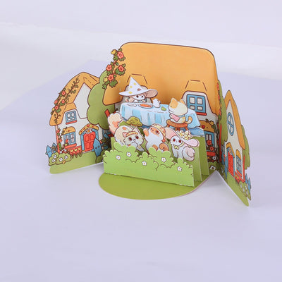 Garden Mini Double Door Pop Up Card