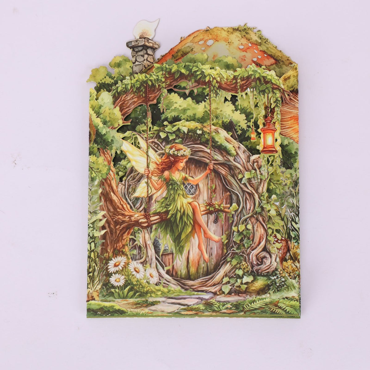 Forest Double Door Card