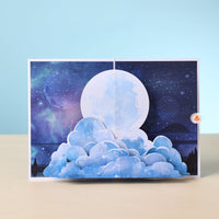 Moon Viewing 3D Pop Up Card