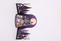 Halloween Night Witch Cottage 3D Pop Up Card