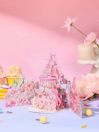 Pink Piano 3D Pop Up Card