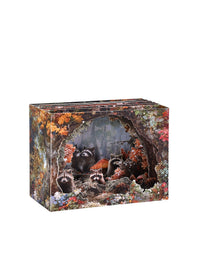 Maple Forest Mini Raccoon Ornament