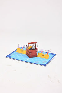 Father's Day Toolbox 3D Pop Up Card