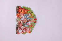 Santa Claus Animals Forest 3D Pop Up Card