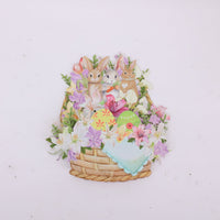 Vintage Easter Double Door 3D Pop Up Card